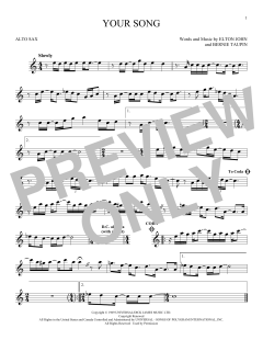 Your Song von Elton John (Download) 