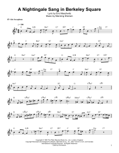 A Nightingale Sang In Berkeley Square von Bud Shank (Download) 