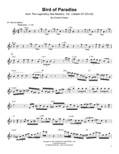 Bird Of Paradise von Charlie Parker (Download) 