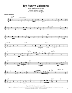 My Funny Valentine von Richard Rodgers (Download) 