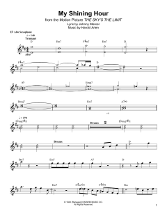My Shining Hour von Harold Arlen (Download) 