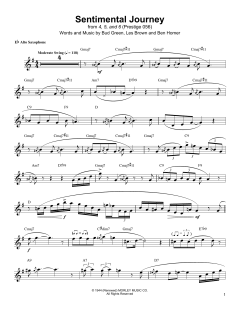 Sentimental Journey von Les Brown (Download) 