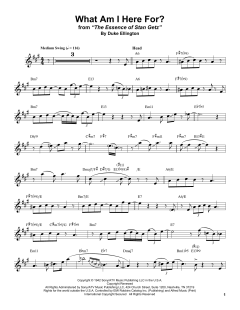 What Am I Here For? von Stan Getz (Download) 