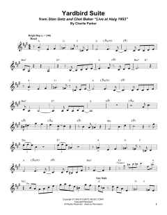 Yardbird Suite von Stan Getz (Download) 
