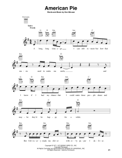 American Pie von Don McLean (Download) 