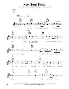 Hey, Soul Sister von Train (Download) 