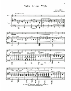 Calm As The Night von Carl Bohm (Download) 