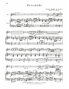 Serenade Op. 22 No. 1 von Oskar Böhme (Download) 
