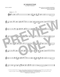 Summertime von Ira Gershwin (Download) 