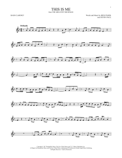 This Is Me von Benj Pasek (Download) 