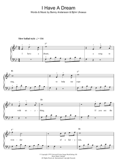 I Have A Dream (Download) 