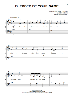 Blessed Be Your Name (Download) 