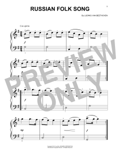 Russian Folk Song (Download) 