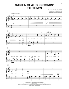 Santa Claus Is Comin' To Town (Download) 