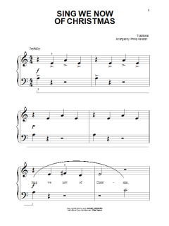 Sing We Now Of Christmas (Download) 