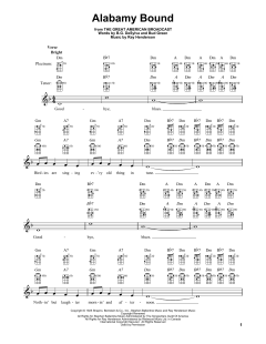 Alabamy Bound von Blossom Seely (Download) 