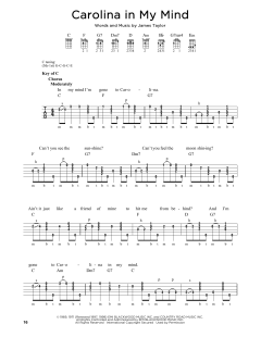 Carolina In My Mind von James Taylor (Download) 