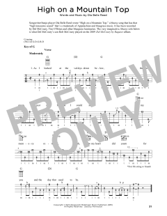 High On A Mountain Top von Ola Belle Reed (Download) 