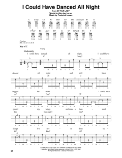 I Could Have Danced All Night von Frederick Loewe (Download) 