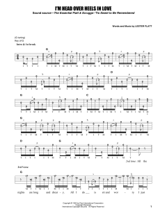 I'm Head Over Heels In Love von Earl Scruggs (Download) 