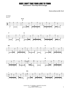 Ruby, Don't Take Your Love To Town von Earl Scruggs (Download) 