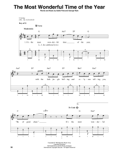 The Most Wonderful Time Of The Year von George Wyle (Download) 