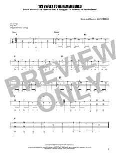 'Tis Sweet To Be Remembered von Earl Scruggs (Download) 