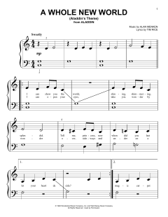 A Whole New World von Tim Rice (Download) 