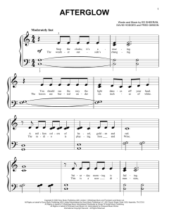 Afterglow von Ed Sheeran (Download) 