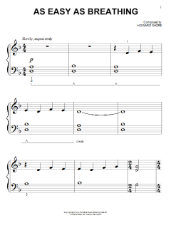 As Easy As Breathing von Howard Shore (Download) 