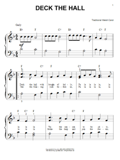 Deck The Hall von Traditional Welsh Carol (Download) 