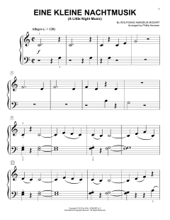 Eine Kleine Nachtmusik, K. 525 von Wolfgang Amadeus Mozart (Download) 