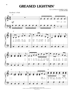 Greased Lightnin' von Jim Jacobs (Download) 