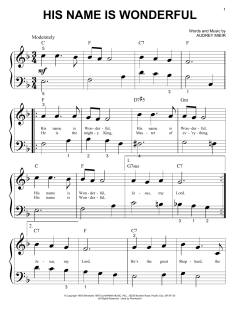 His Name Is Wonderful (Download) 