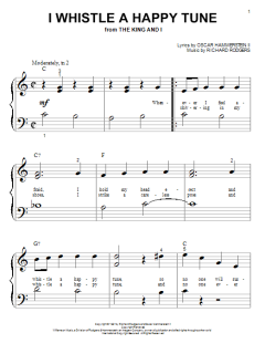 I Whistle A Happy Tune von Richard Rodgers (Download) 