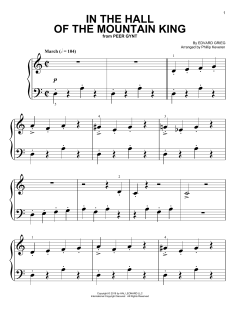In The Hall Of The Mountain King von Edvard Grieg (Download) 