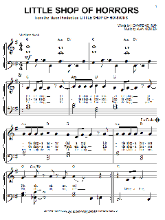 Little Shop Of Horrors von Alan Menken (Download) 