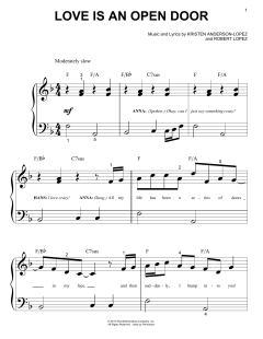 Love Is An Open Door von Robert Lopez (Download) 
