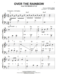 Over The Rainbow von Harold Arlen (Download) 