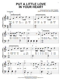 Put A Little Love In Your Heart von Jacki De Shannon (Download) 