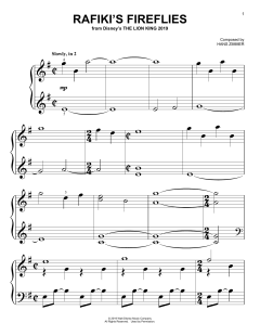 Rafiki's Fireflies von Hans Zimmer (Download) 
