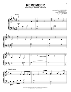 Remember von Hans Zimmer (Download) 