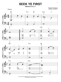 Seek Ye First von Karen Lafferty (Download) 