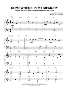 Somewhere In My Memory von John Williams (Download) 