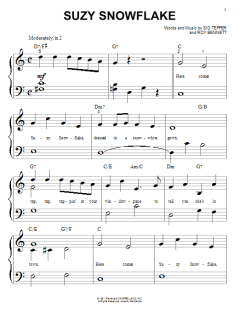 Suzy Snowflake von Rosemary Clooney (Download) 