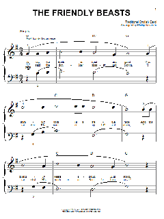 The Friendly Beasts von Traditional English Carol (Download) 