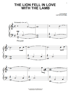 The Lion Fell In Love With The Lamb von Carter Burwell (Download) 
