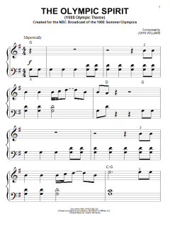 The Olympic Spirit von John Williams (Download) 