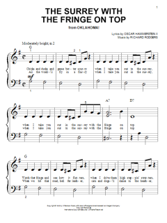 The Surrey With The Fringe On Top von Richard Rodgers (Download) 