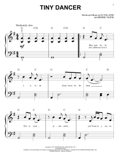 Tiny Dancer von Elton John (Download) 